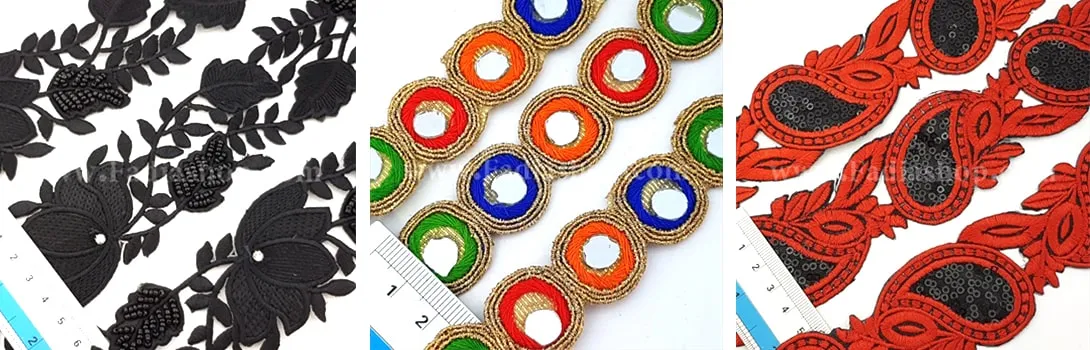 یراق,یراق گل, نوار تزئینی